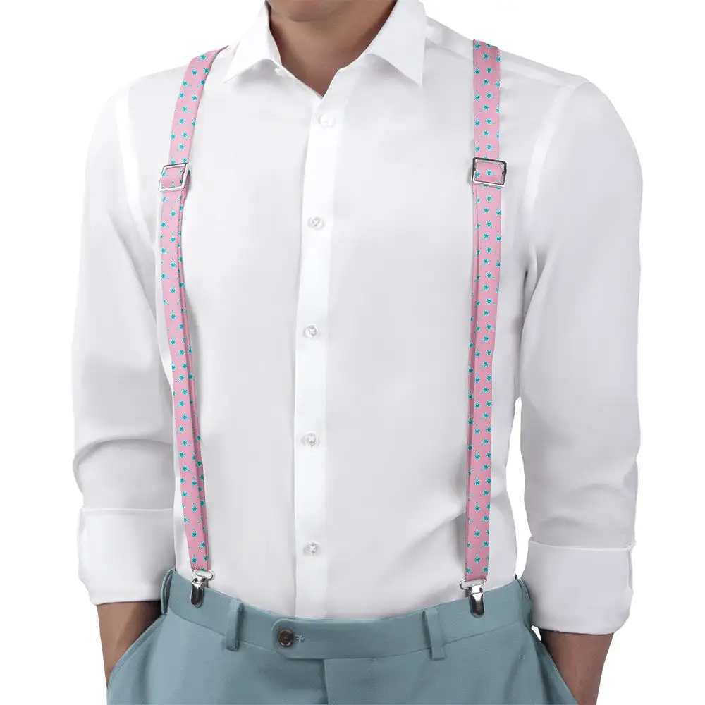 Electric Palm Theme Suspenders