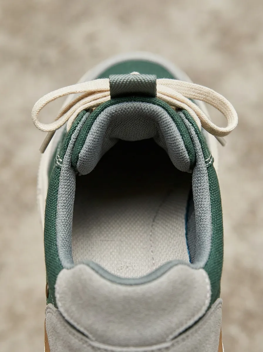 Men's Star Patchwork Patchwork Canvas Sneakers