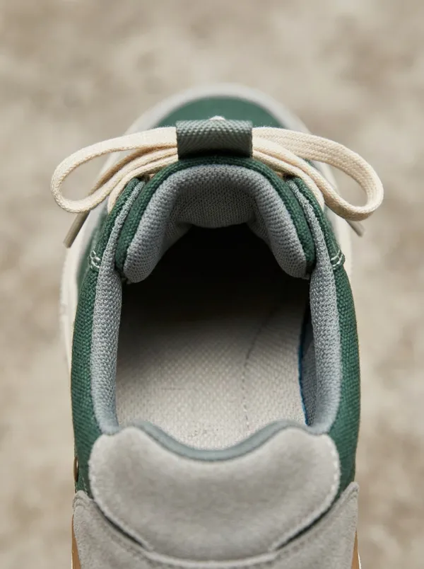 Men's Star Patchwork Patchwork Canvas Sneakers