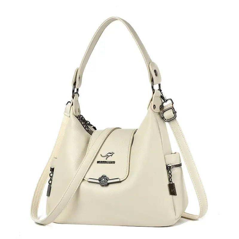Modern Sophistication: High-Quality Designer Leather Shoulder Bag