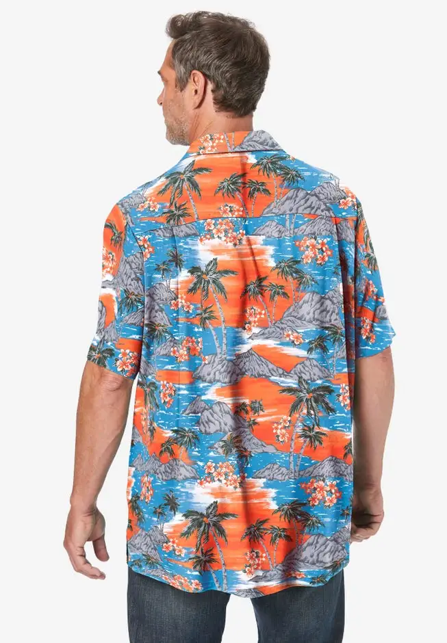 Printed Camp Shirt