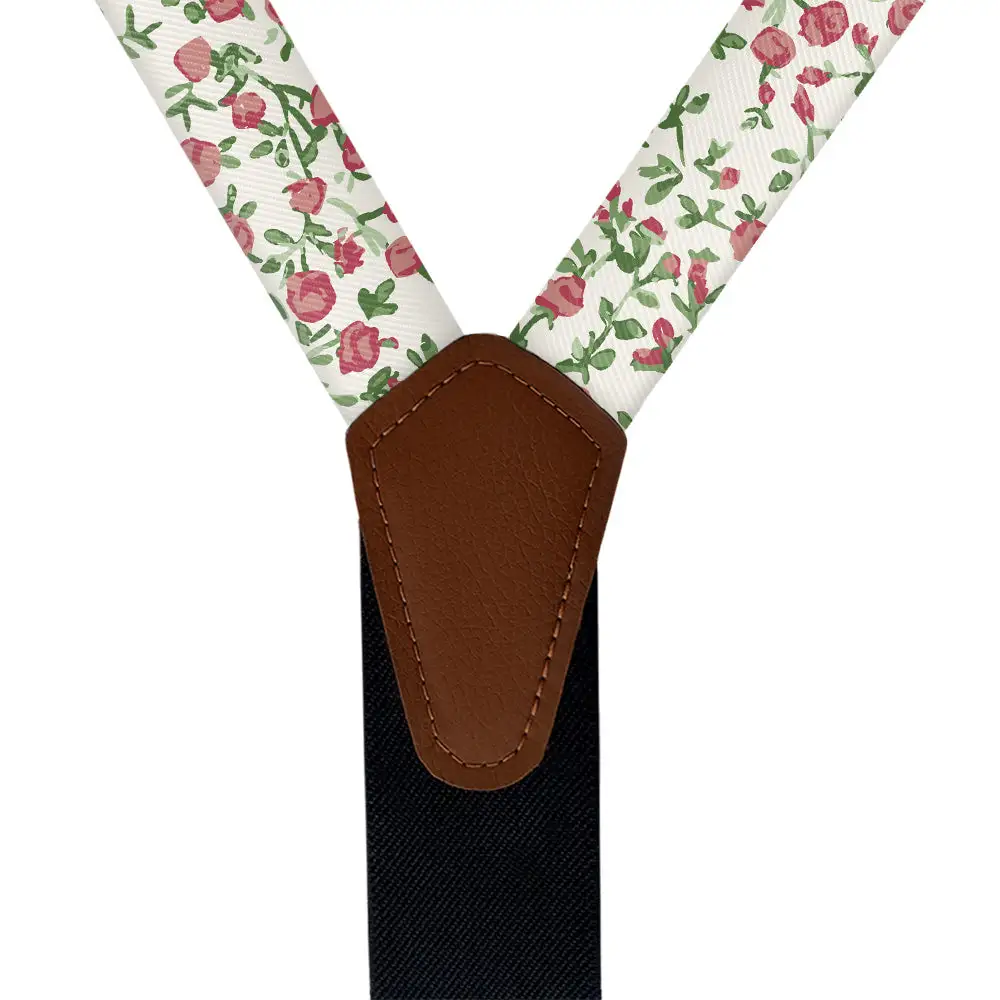 Edward Floral Pattern Suspenders