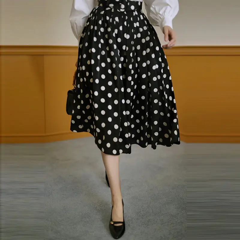 Cozy Seaside Everyday Casual Polyester Skirt
