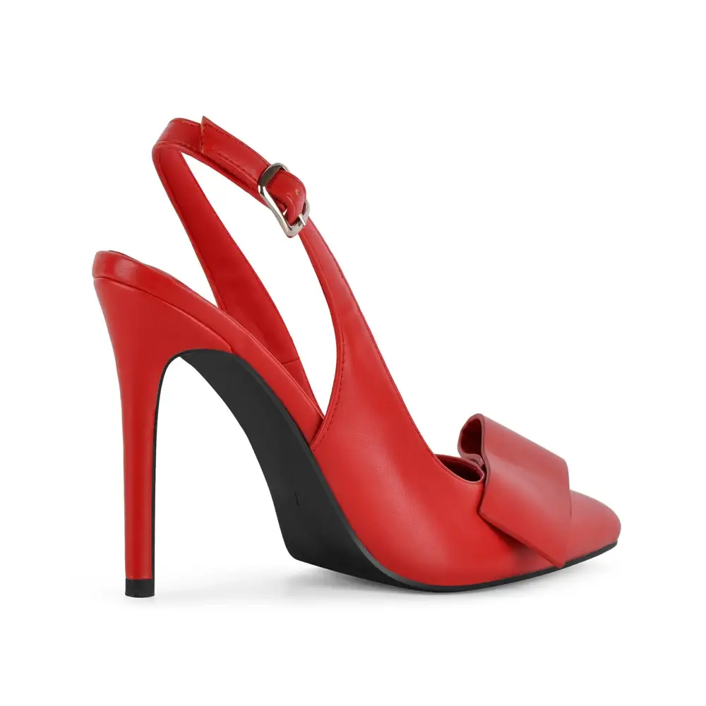 Contemporary Pointed Toe Stiletto Slingback Pumps