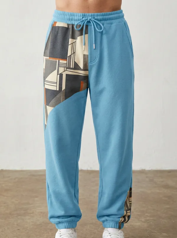Unisex Geometric Abstract Jogger Pants