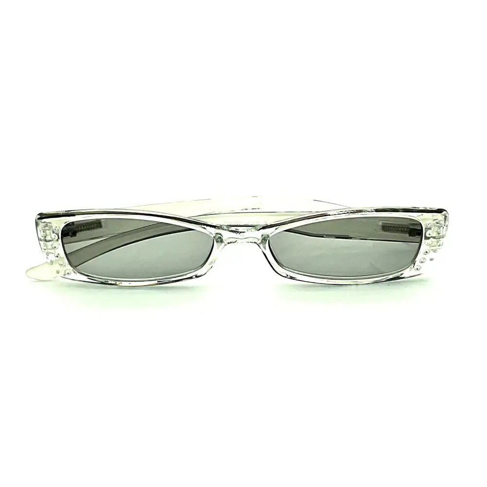 Rhinestone Full Magnification Reading Sunglasses with Case