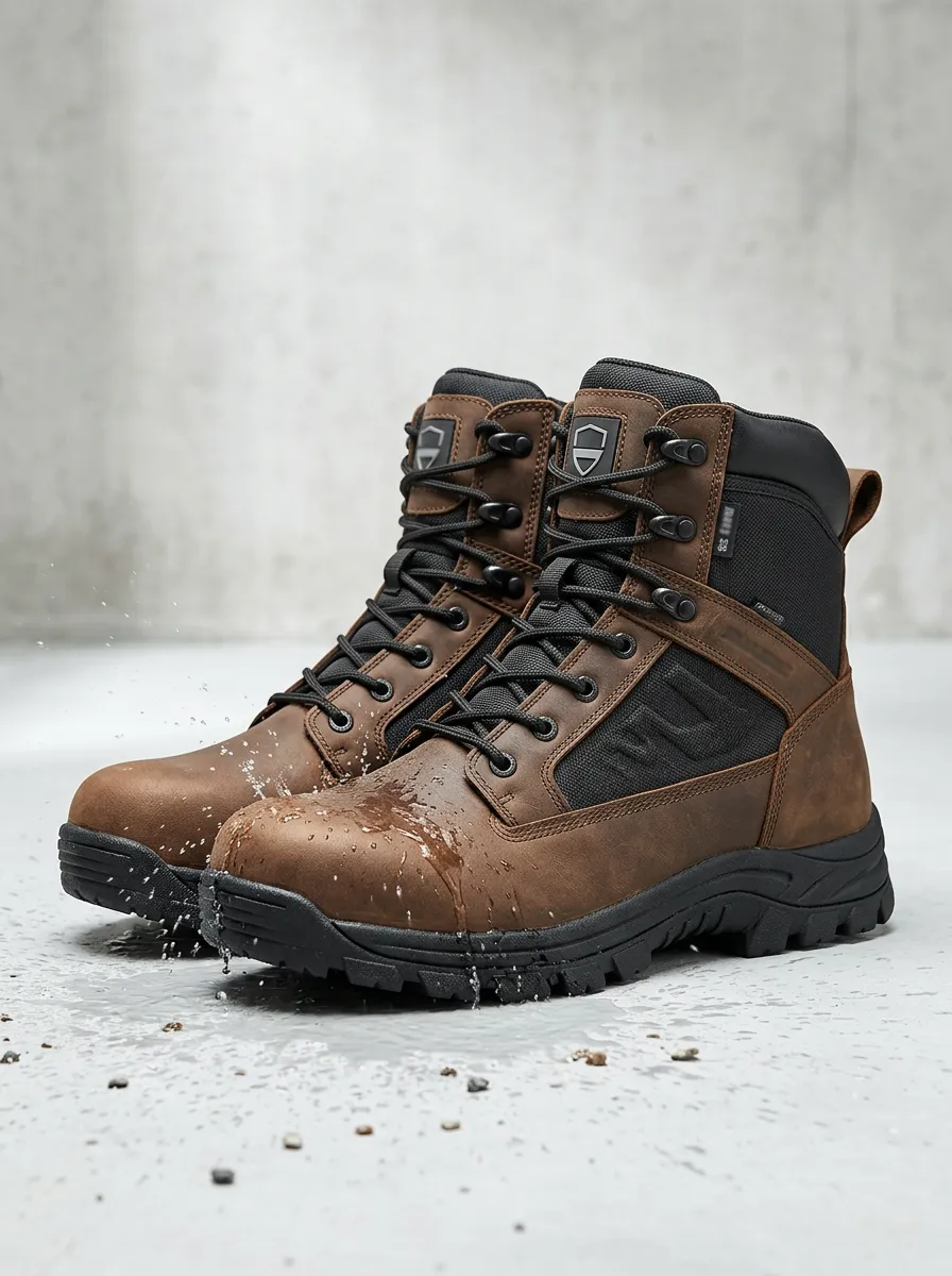 Unisex Waterproof Tactical Work Boots