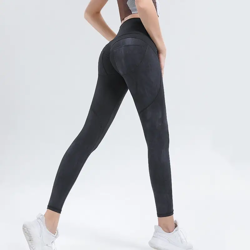 Tie Dye Fitness High Waist Quick Dry Leggings Yoga Pants