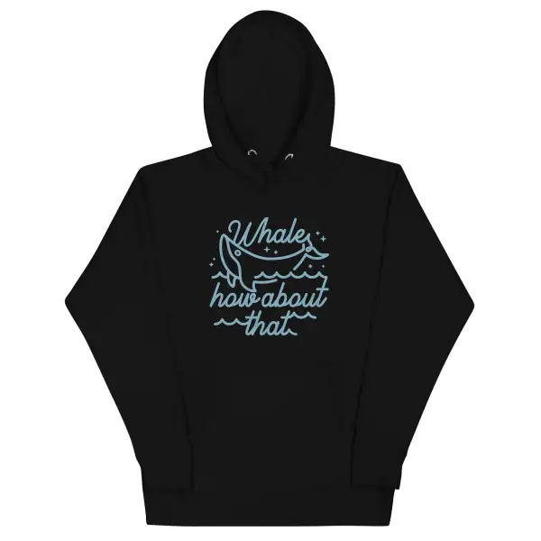 Whale How About That Unisex Comfort Hoodie