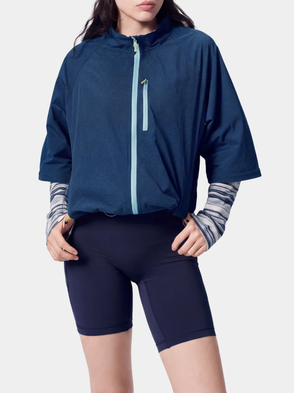 Water Repellent Lightweight Breathable Outdoor Windbreaker Jacket