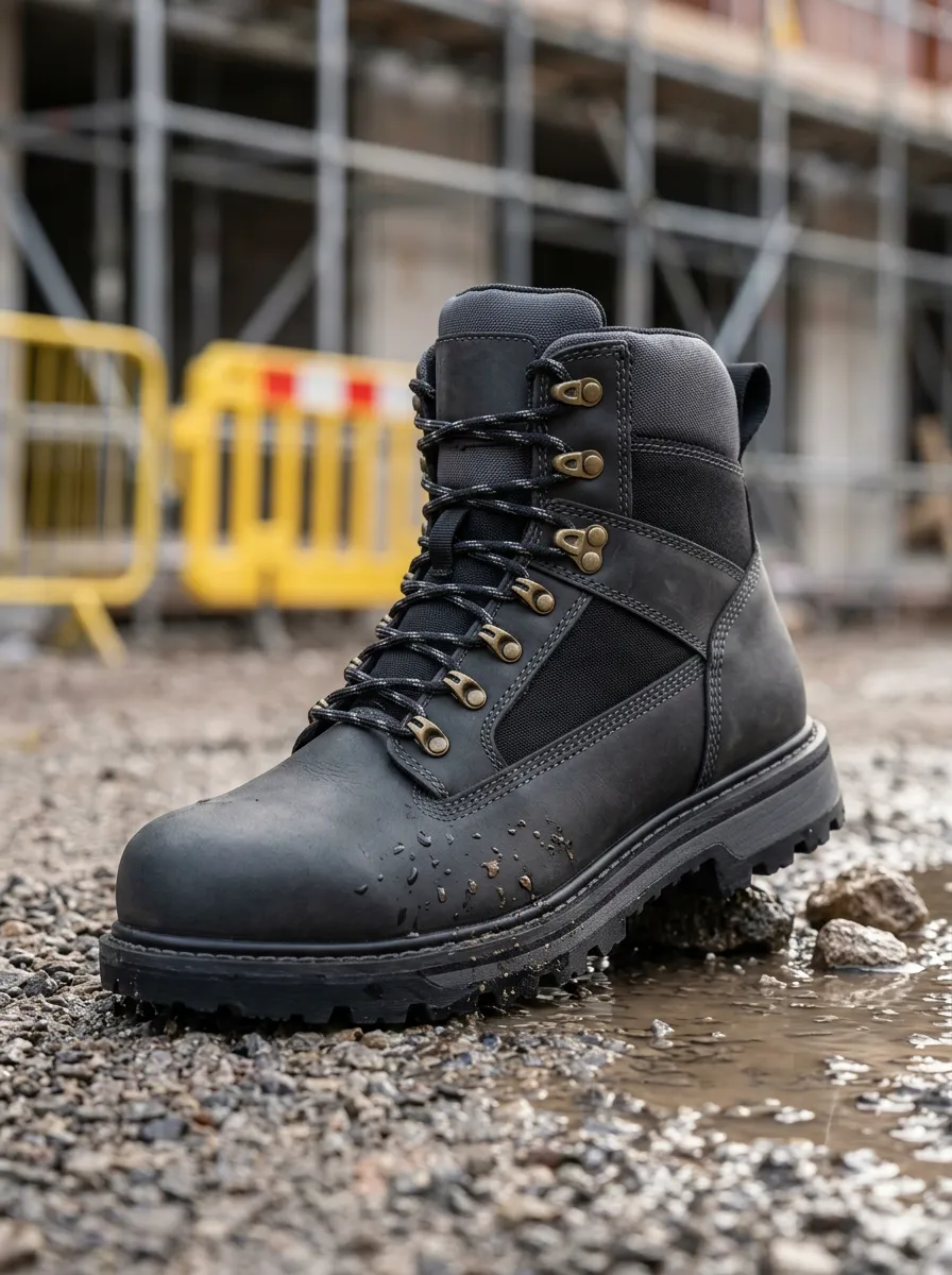 Signature Construction Edit Men' Waterproof Work Boots