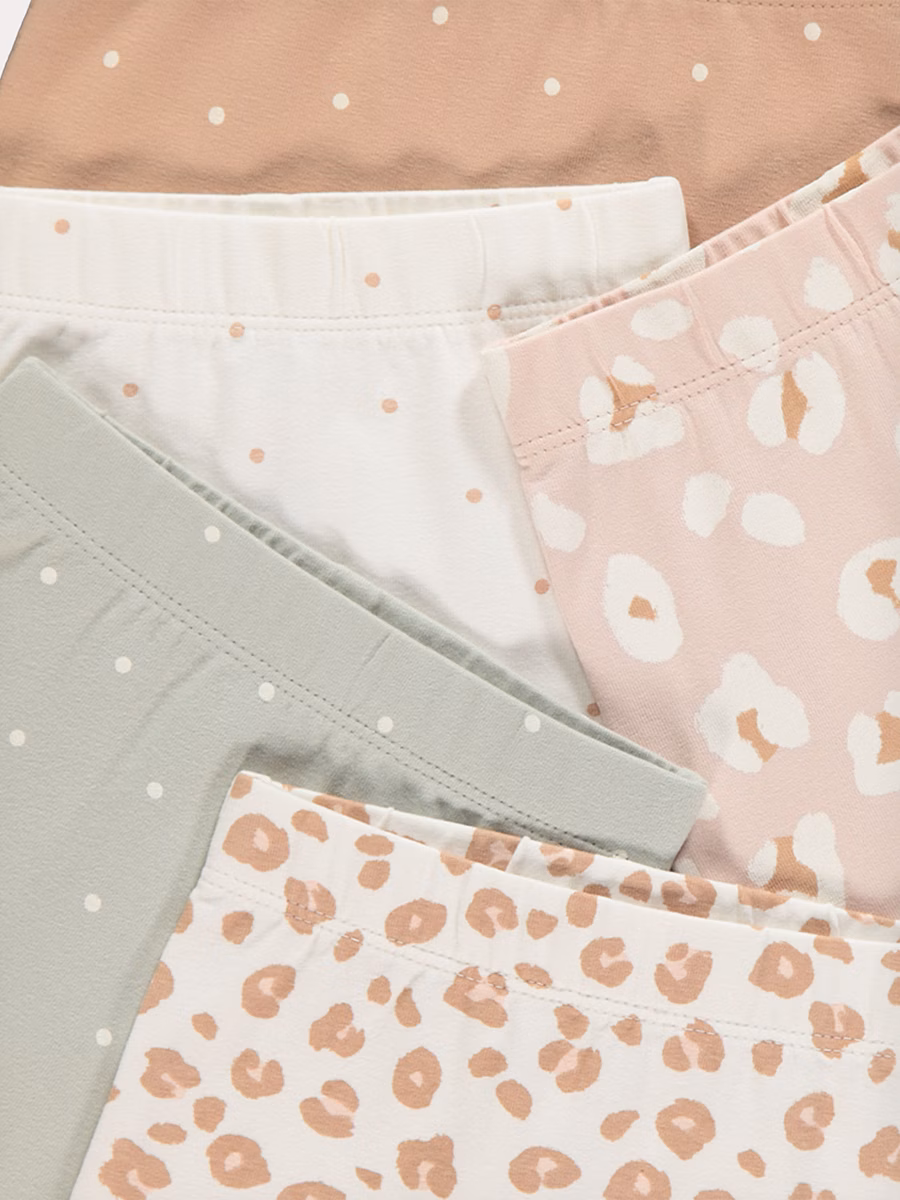 Animal Print Leggings 5 Pack detail 1