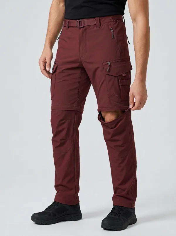 Men's Range Outdoor Waterproof Zip-Off Tactical Cargo Pants