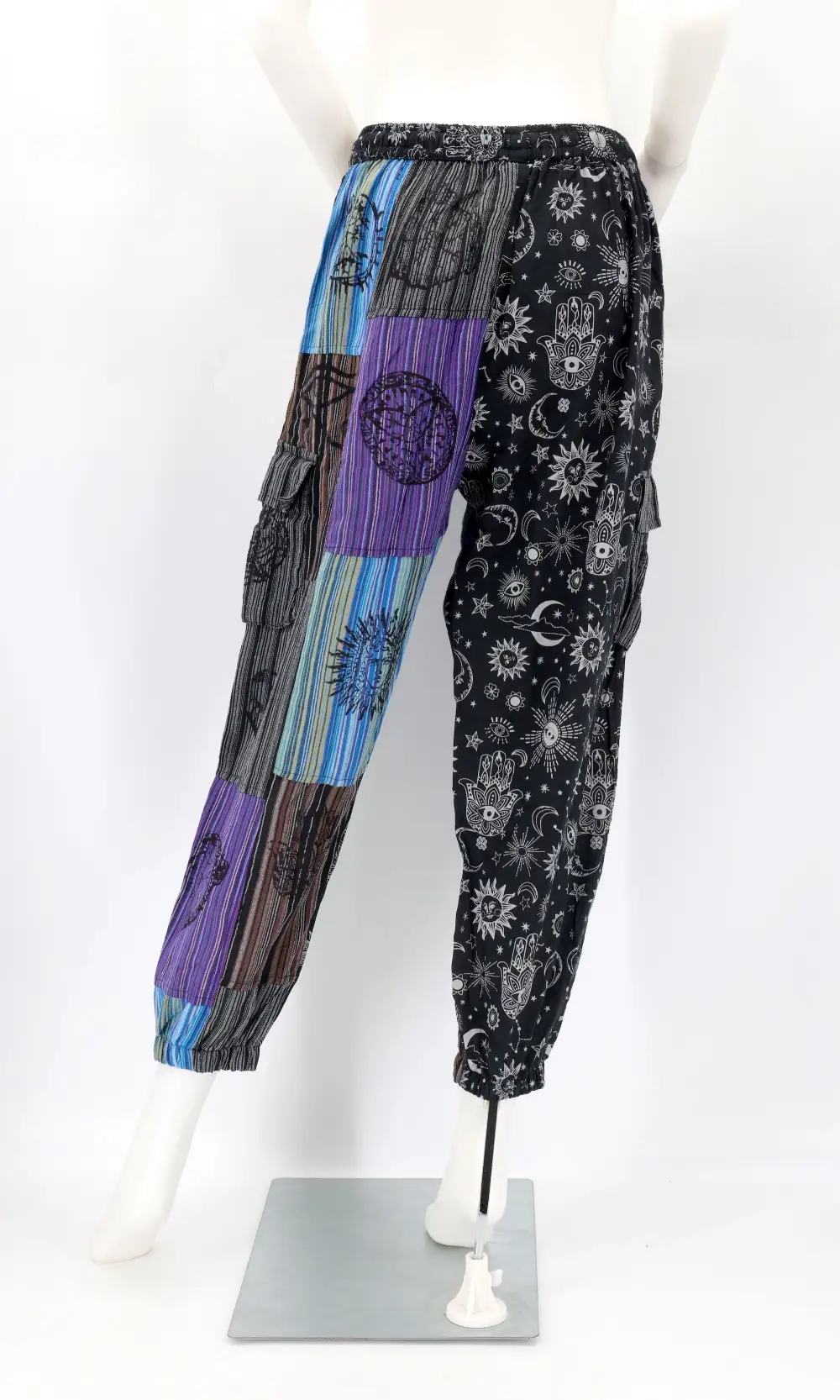 Women's Modern Harem Patchwork Festival Pants