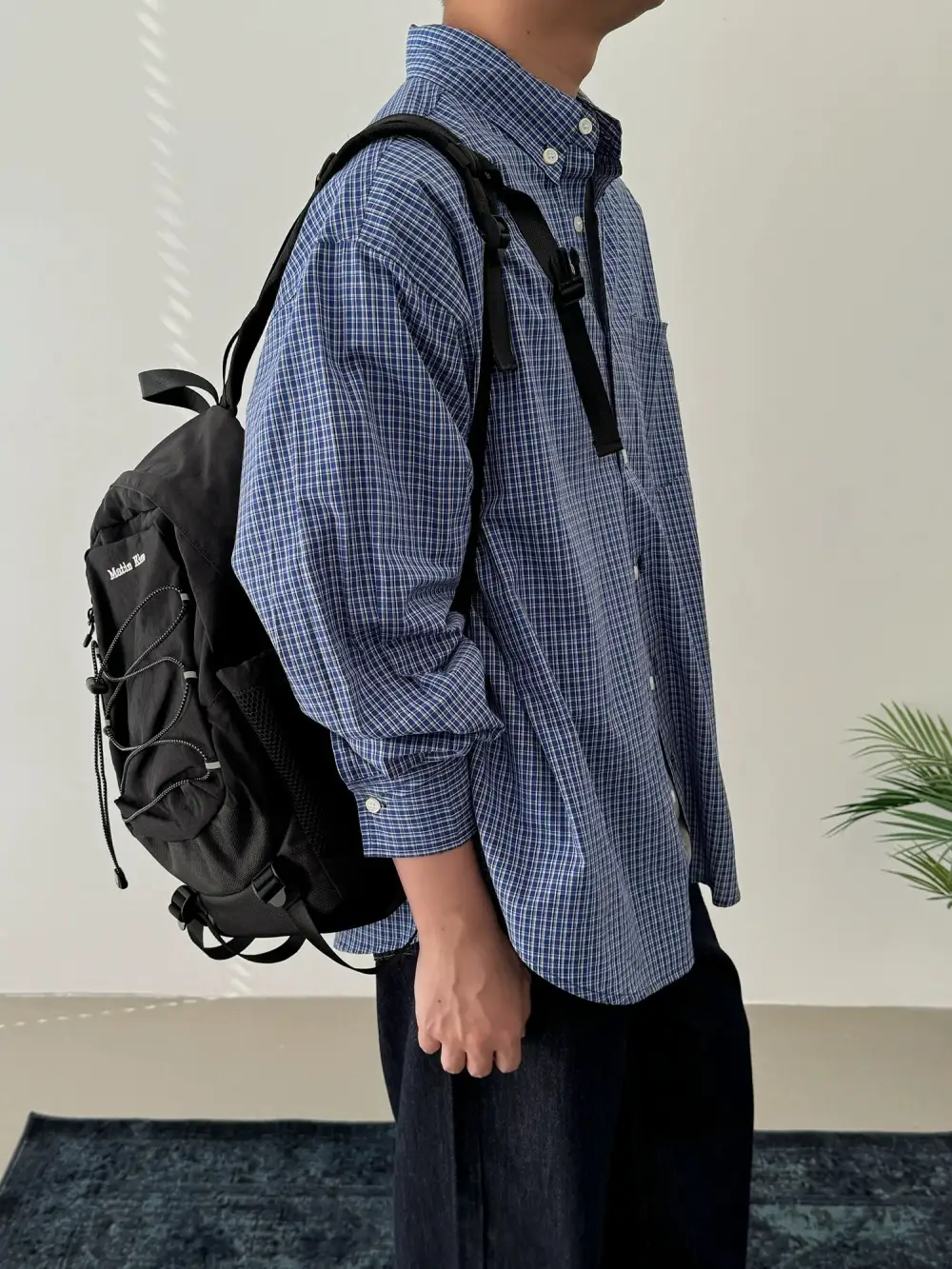 Mini Plaid Pattern Shirt