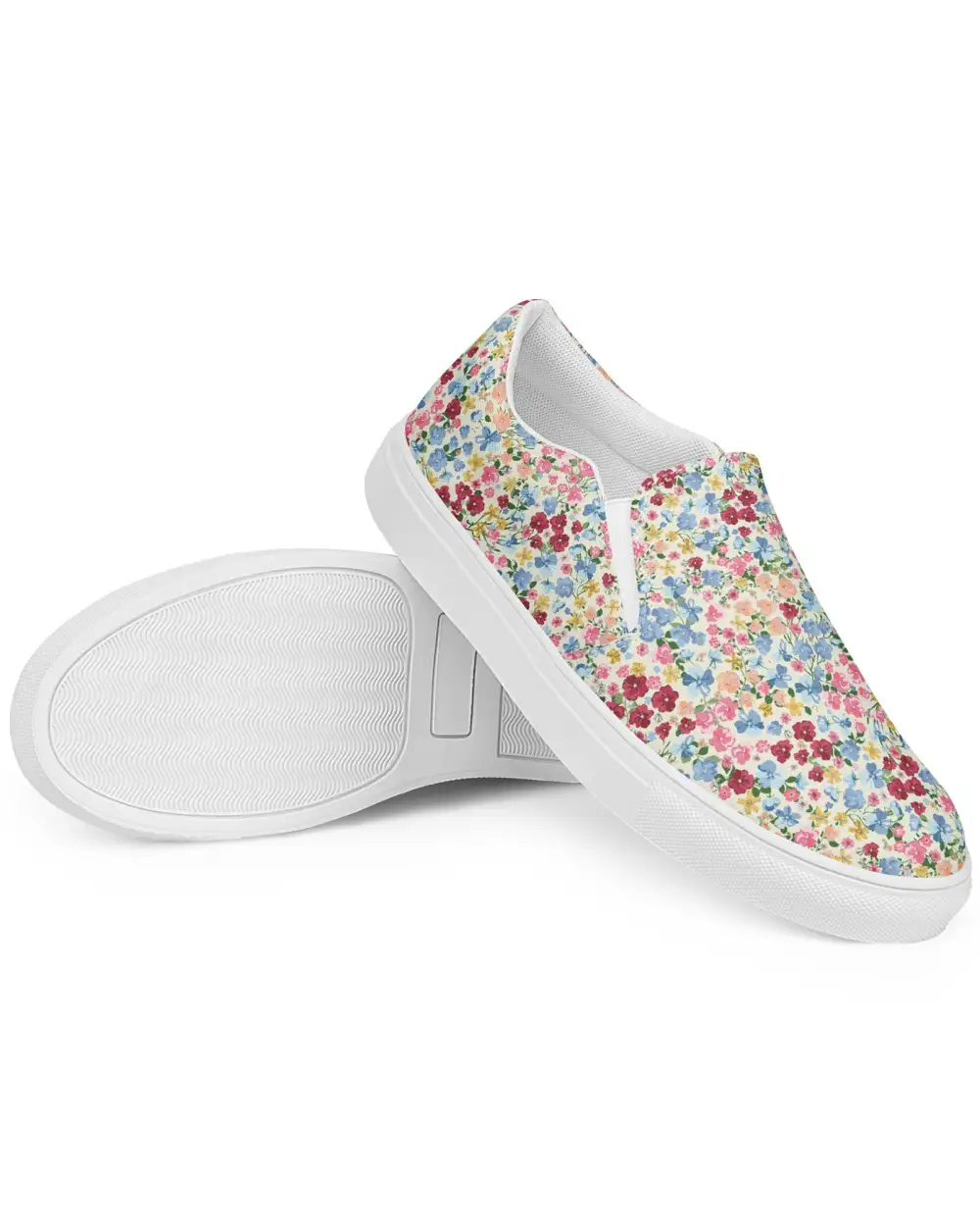 Vintage Garden Slip On Shoes