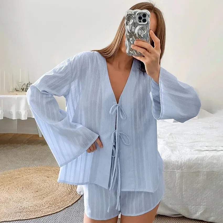 Cardigan & Shorts Set
