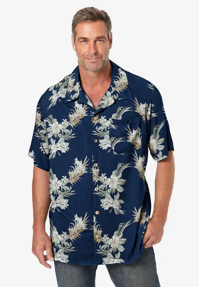Printed Camp Shirt