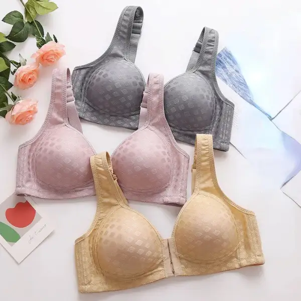 Front-Button Beauty-Back Bra