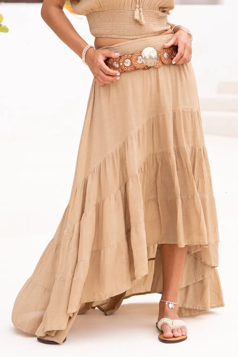 Everyday Casual Rayon Skirt
