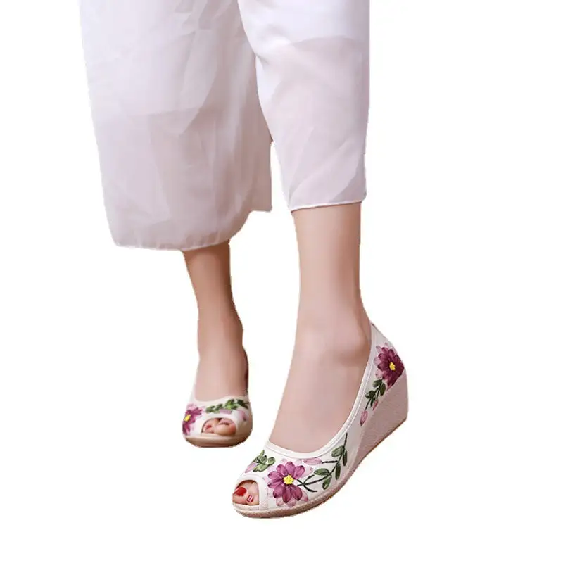 Low Profile Wedge Sandals