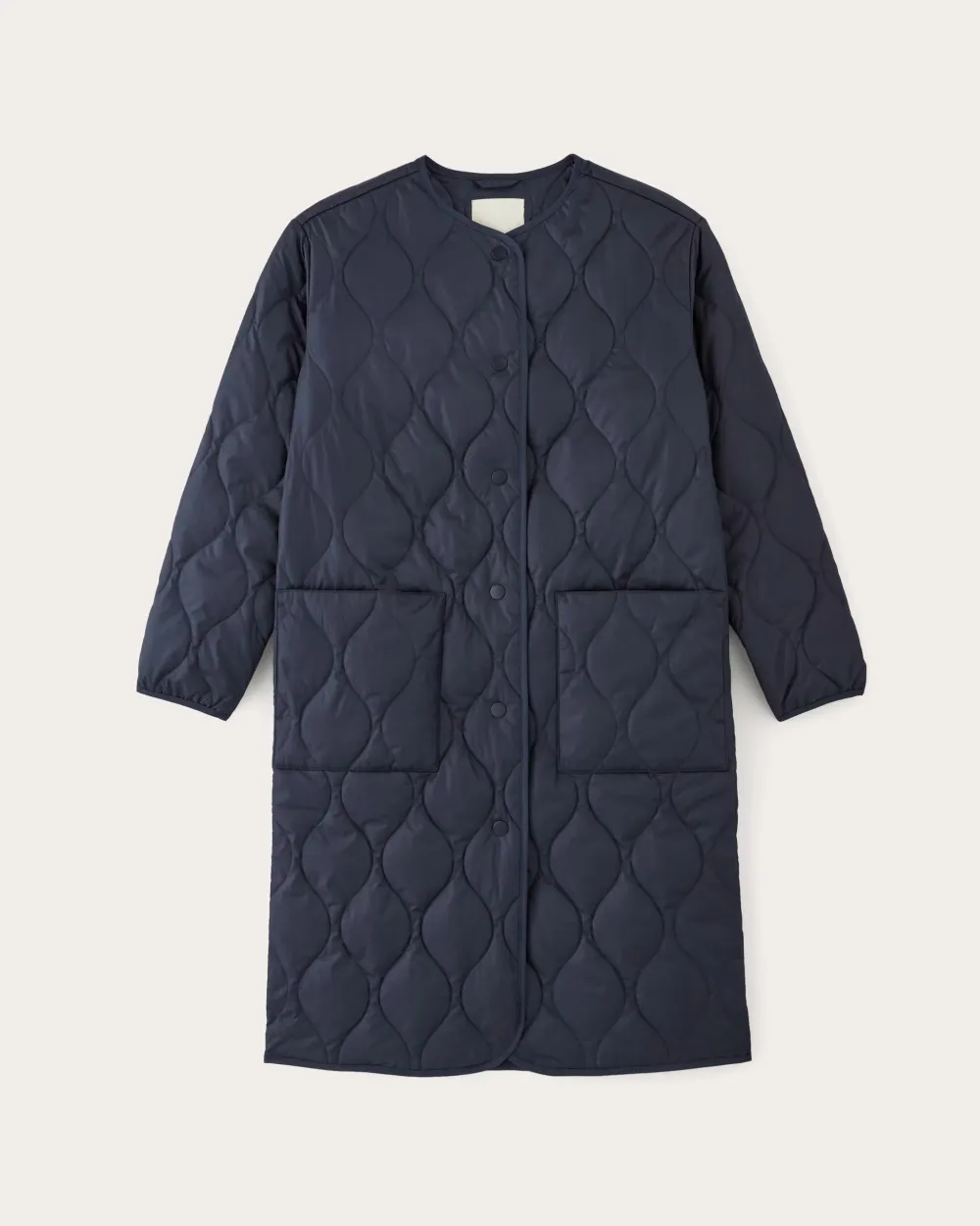 The Long Quilted Liner Coat