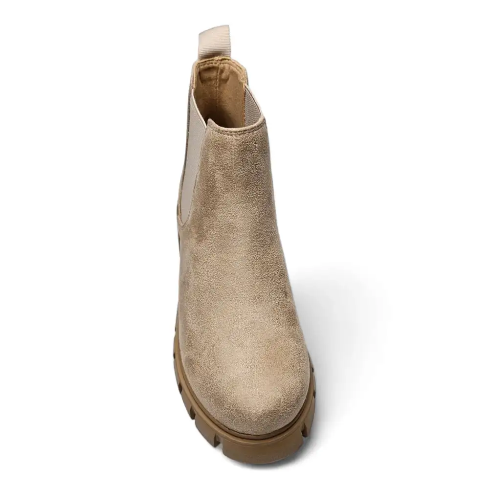 Poppy Lug Sole Slip-On Chelsea Bootie