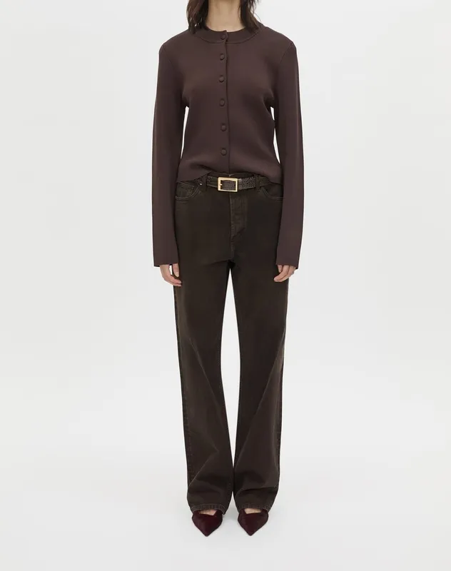 Chocolate Knit Cardigan