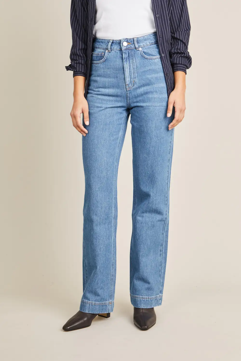 Women's Flare Bootcut High Waist Jeans