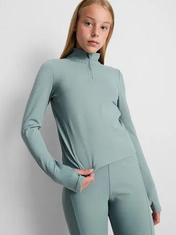7-15yrs | Active Half-Zip Sweatshirt