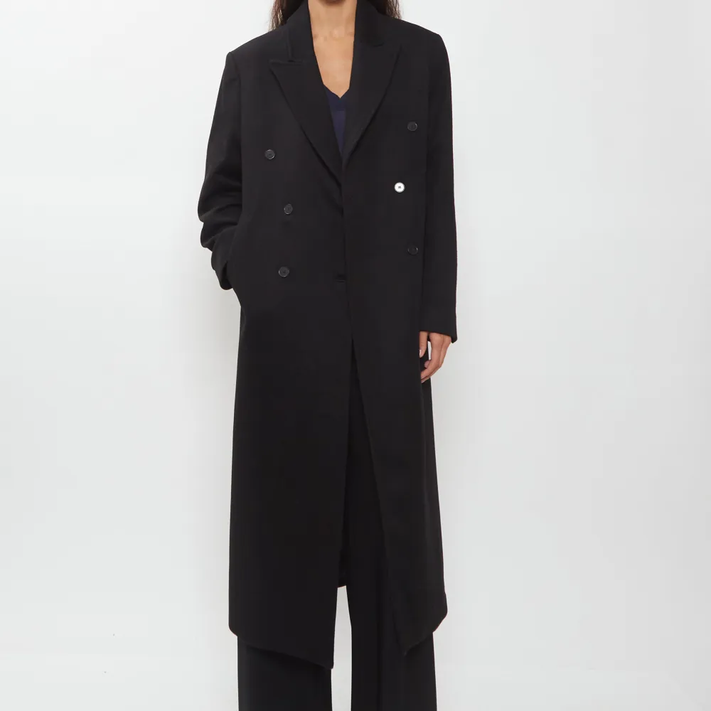 Women's Cashmere Oversized Double Breasted Coat