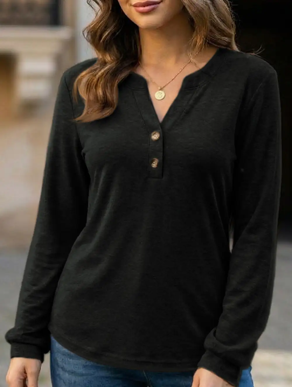 V Neck Top