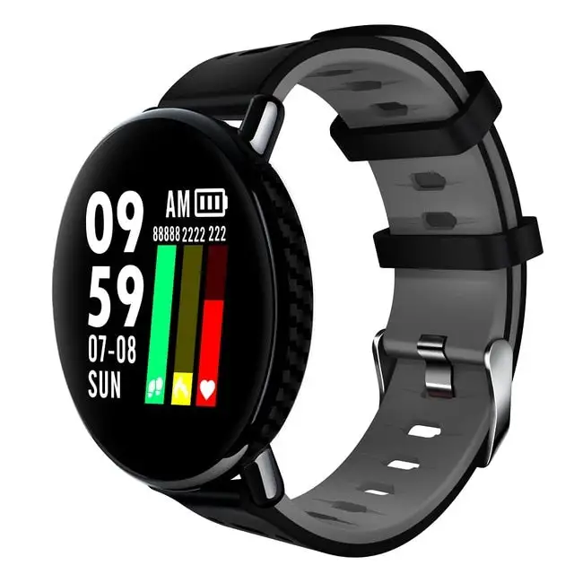 IPS Color Screen Fitness tracker Heart rate monitor Sports smartwatch