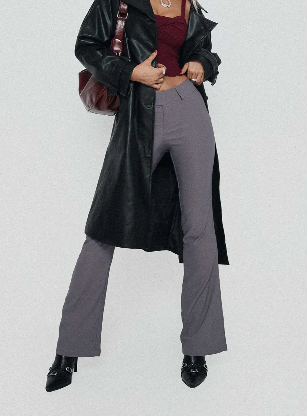 Minimal Kinkirk Flared Pants