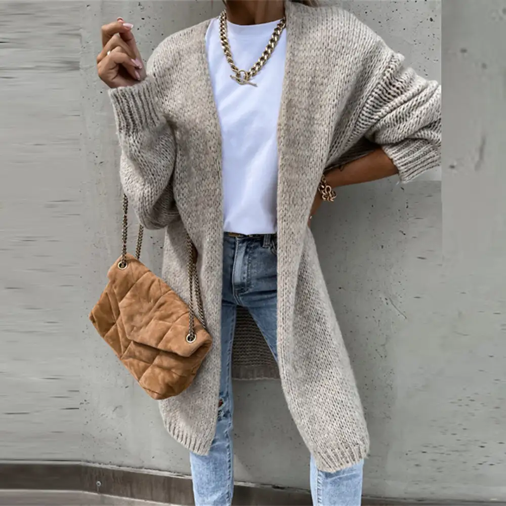 Oversized Knit Duster Longline Cardigan