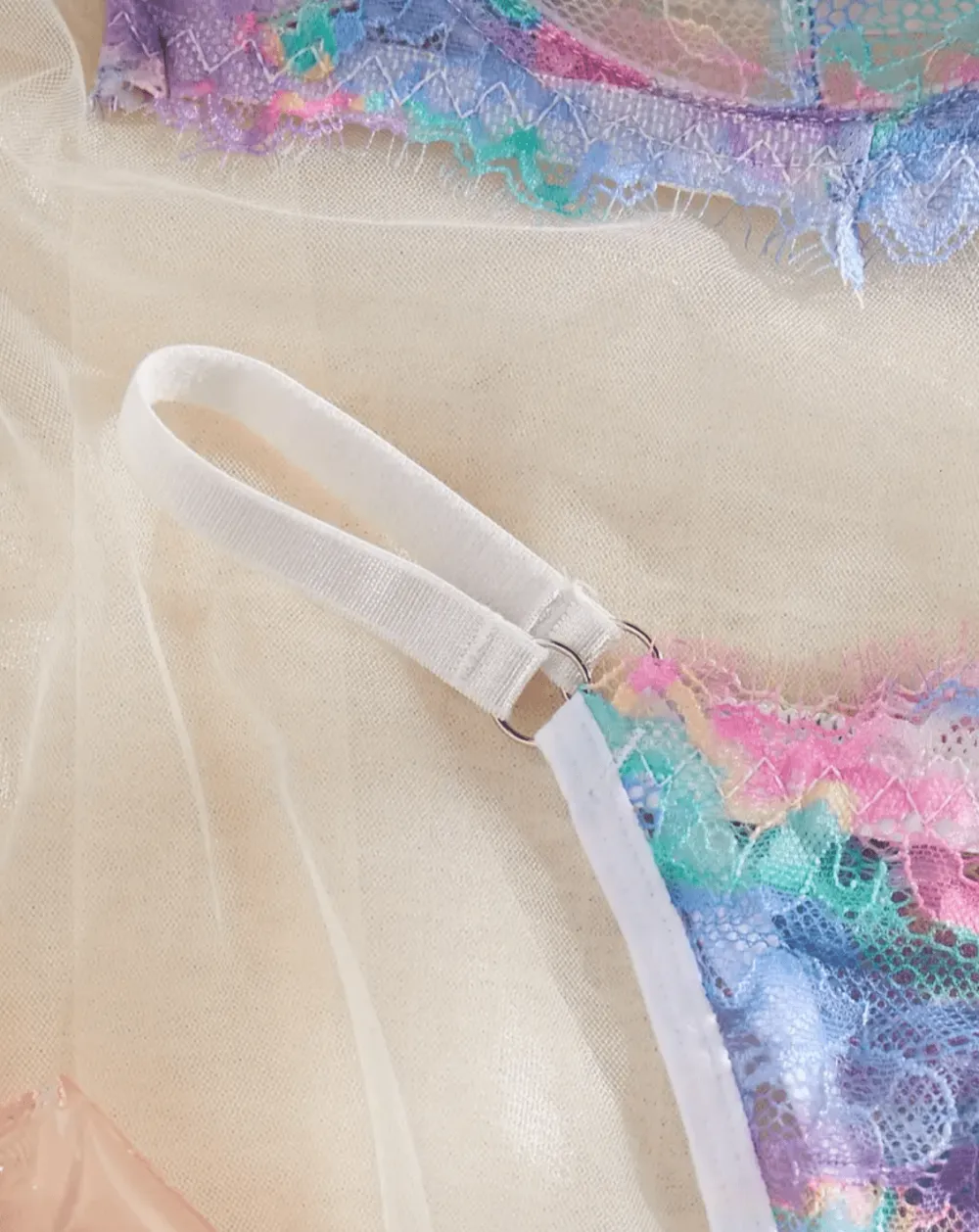 Multicolor Lingerie Set