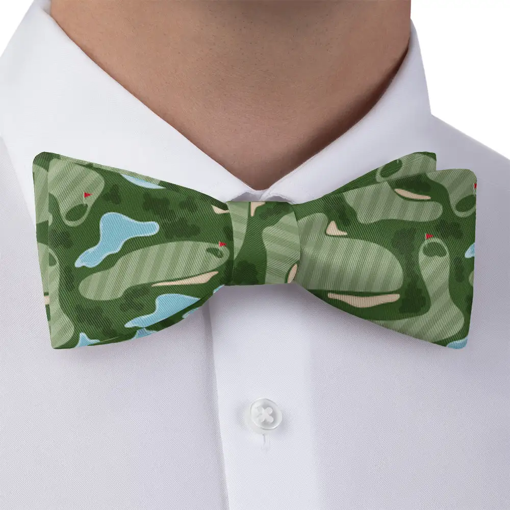 Golf Course Theme Bow Tie