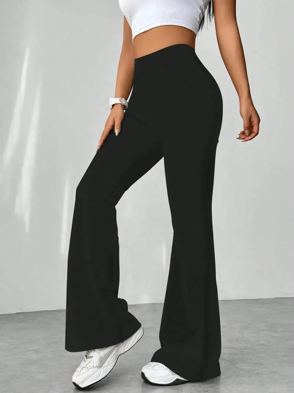 High Waist Flare Pants