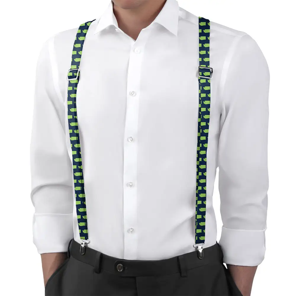 Repeating Pattern Motif Suspenders