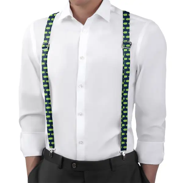 Repeating Pattern Motif Suspenders