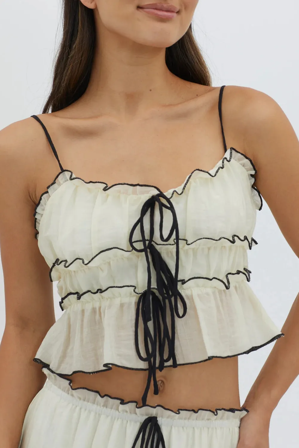 Versatile Casual Style Square Neck Top