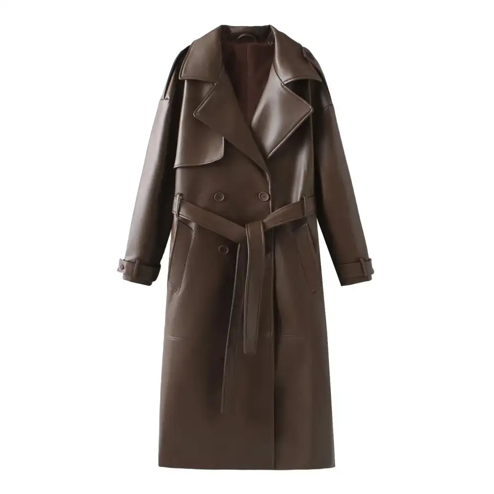 Modern Longline Trench Coat