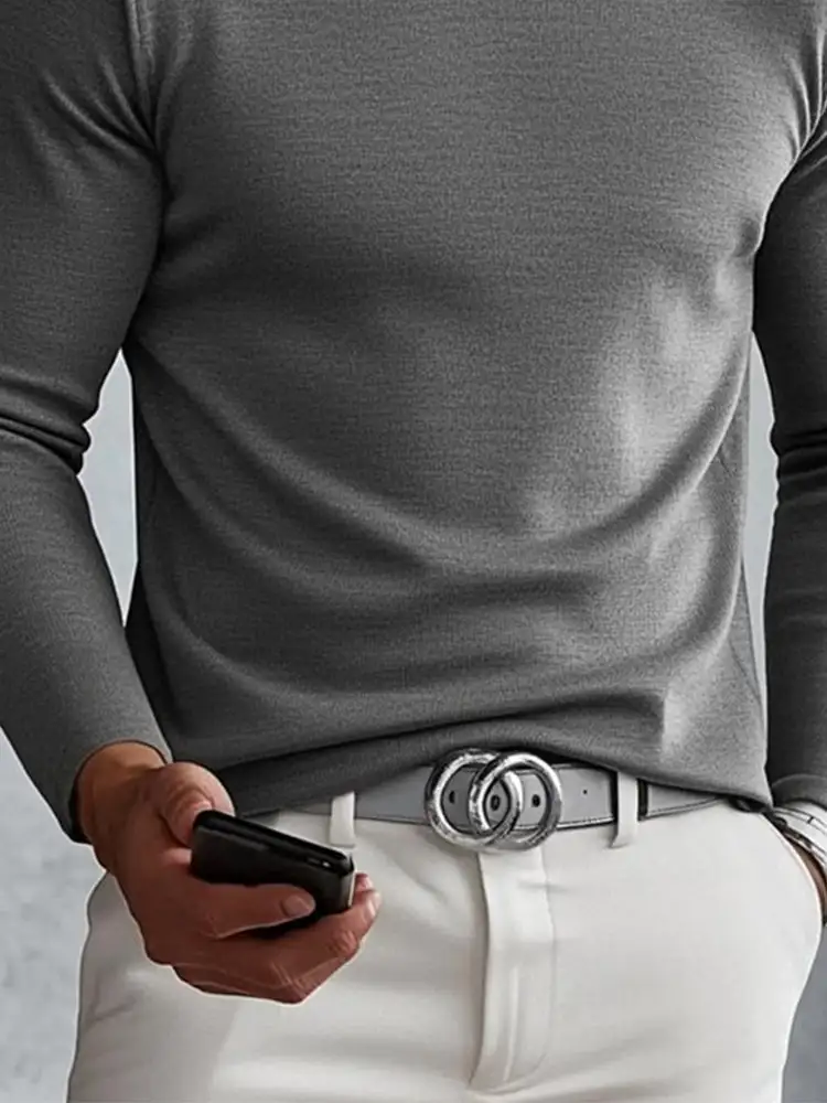 Cross Neck Knit Layering Top