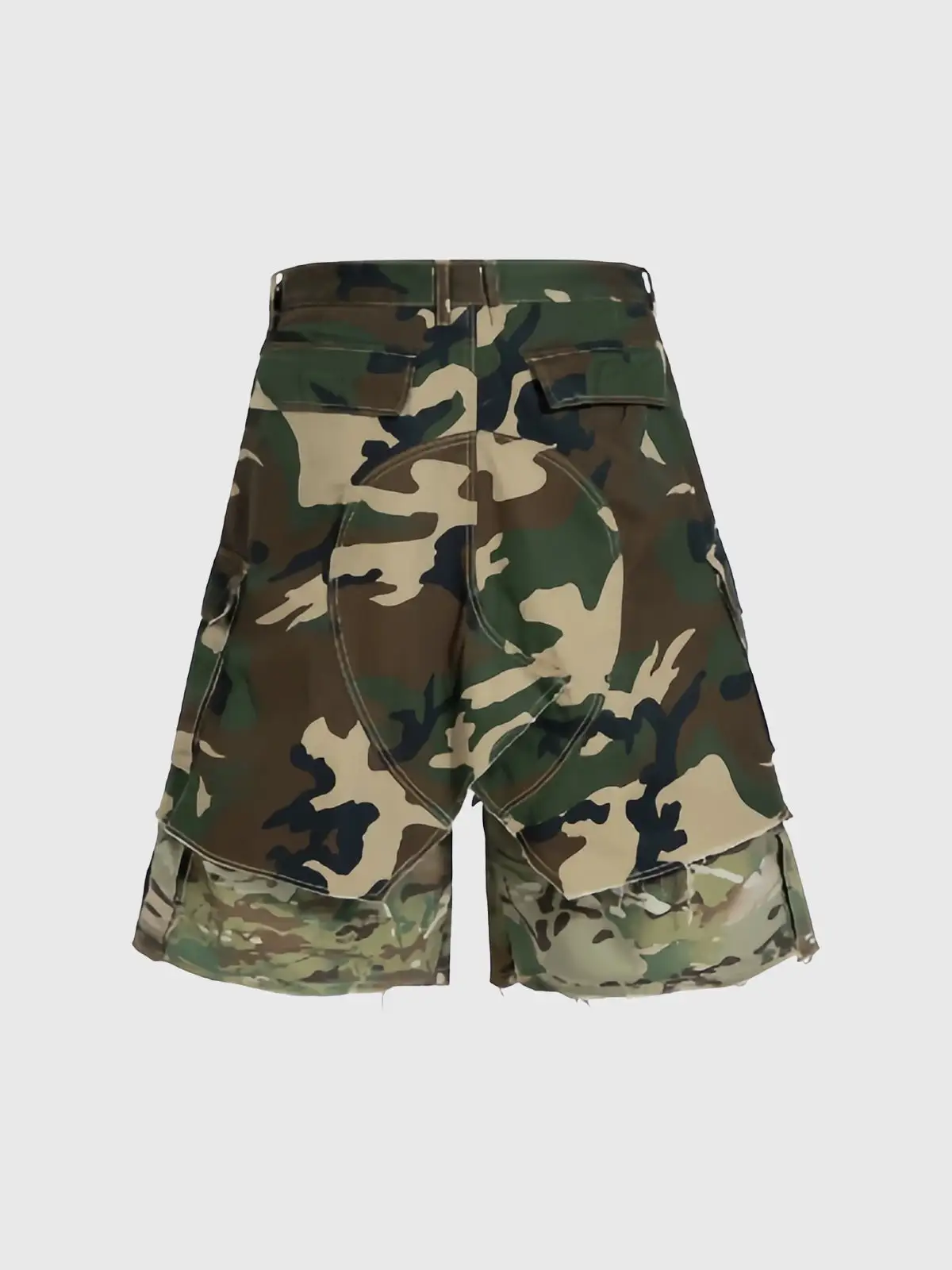 Street-Style Camouflage Shorts