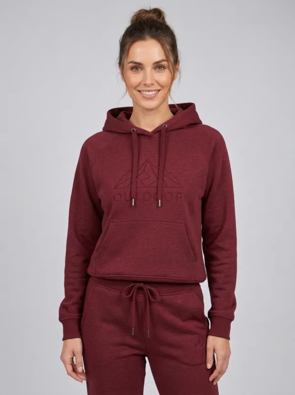 Women's Outdoor Hiking Mountain Hoodie & Jogger Set