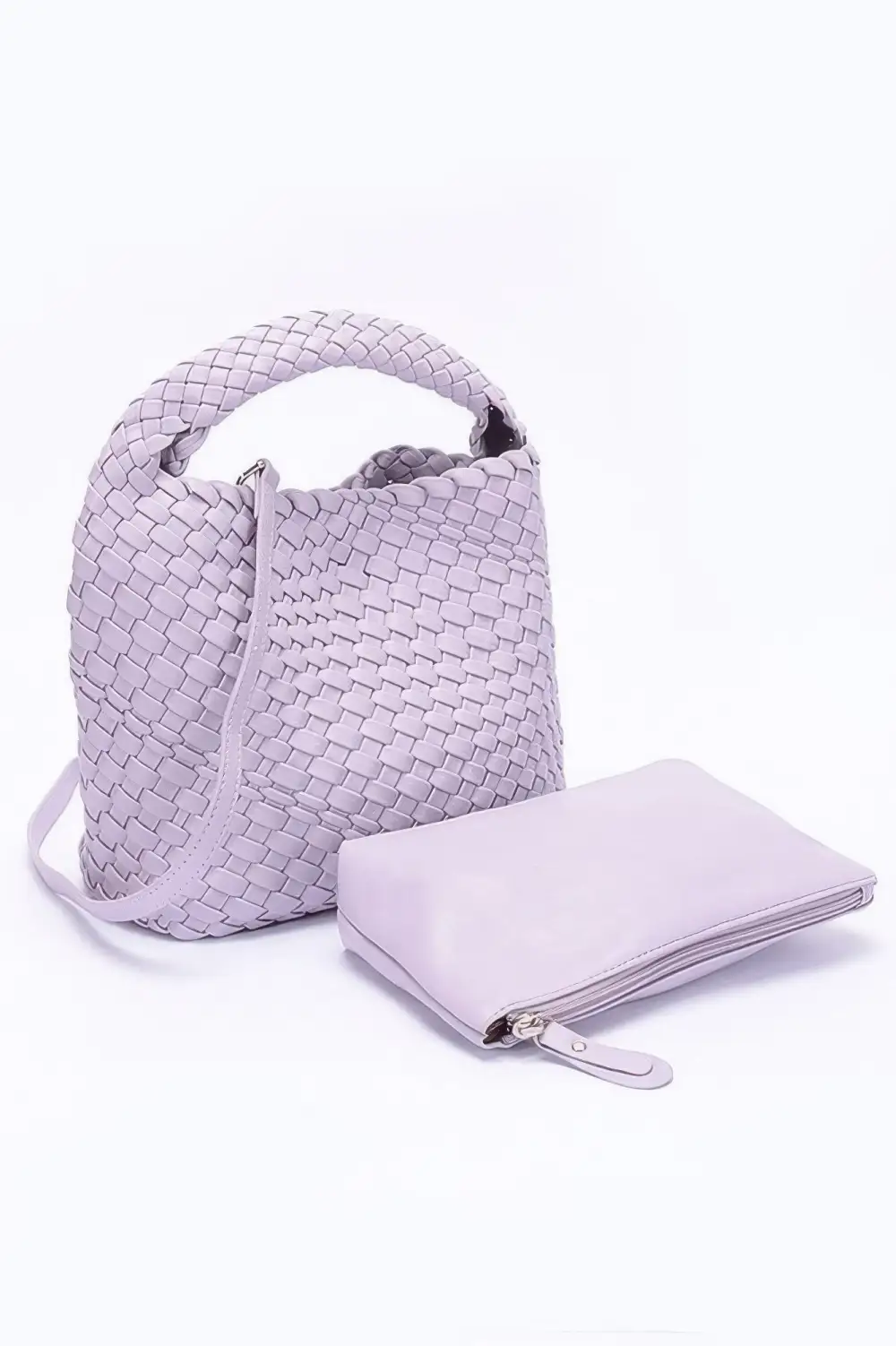 Chic Weave Set Clutch