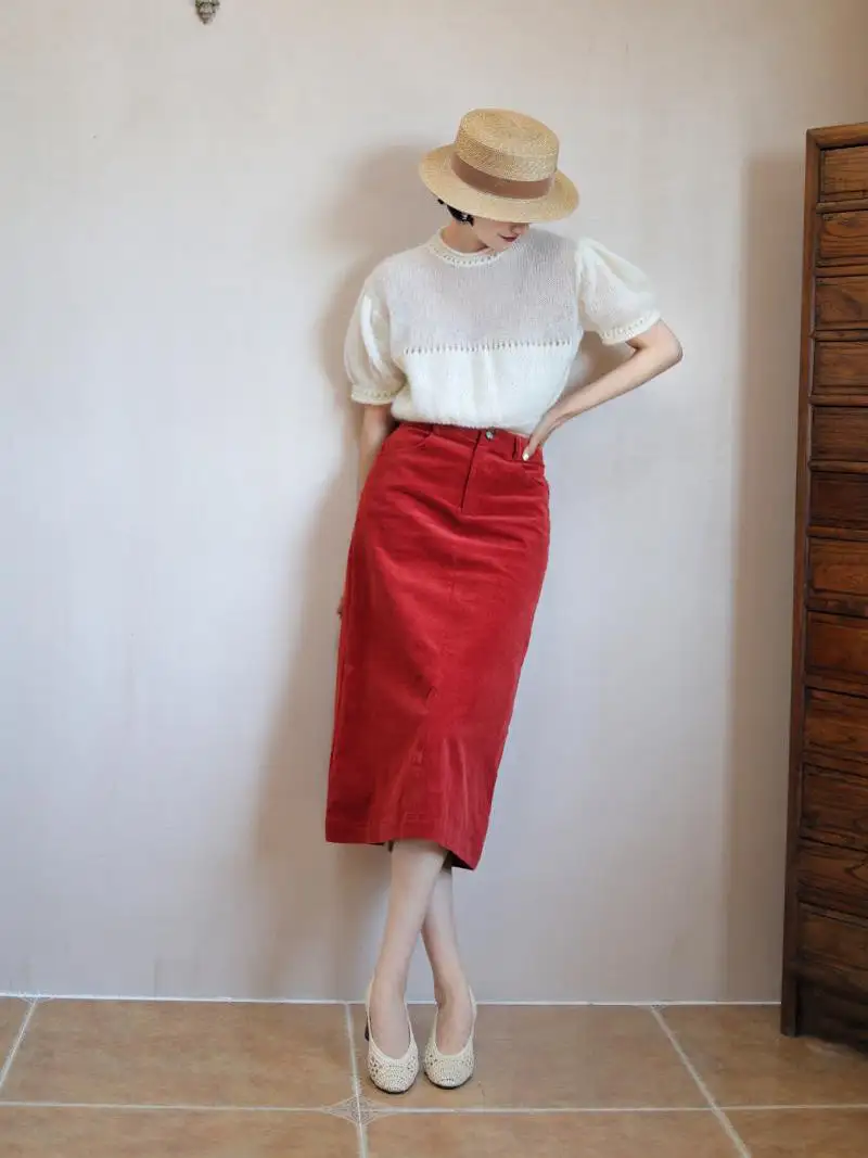 Gentle Weekend Everyday Casual Cotton Skirt