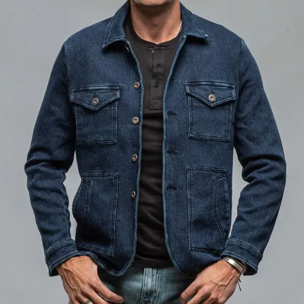 Utility Pocket Washed Jacket