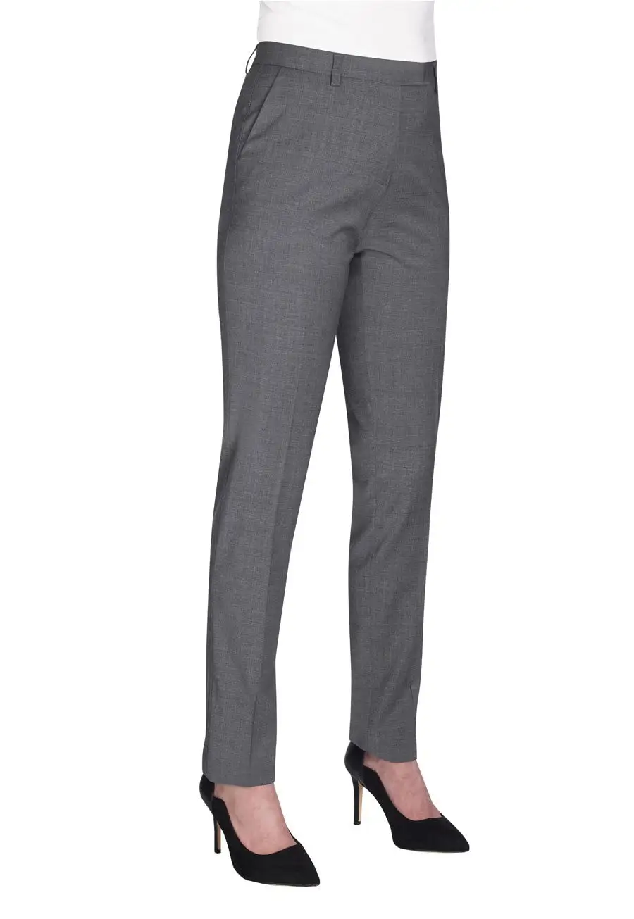 Women's Slim Leg Tailored Fit Stretch Suit Trousers