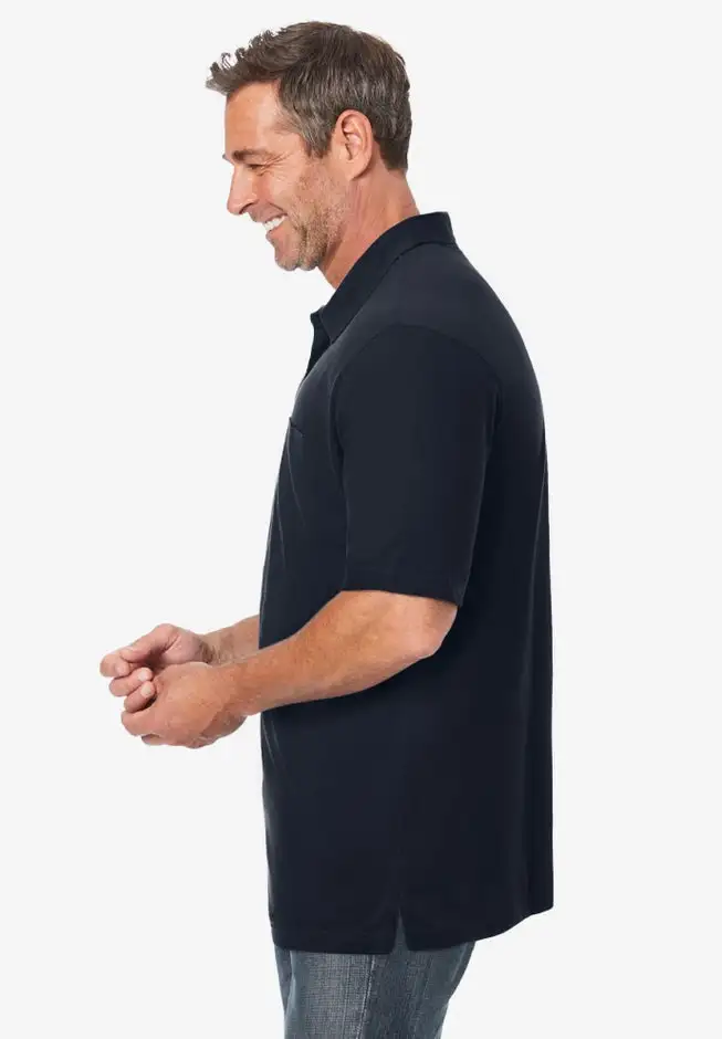 Shrink-Less™ Lightweight Polo